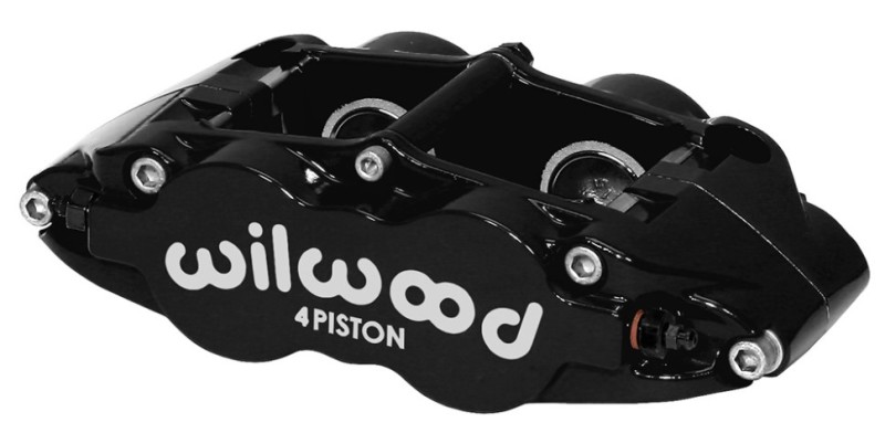 Wilwood 120-11876-BK - Caliper-Narrow Superlite 4R - Black 1.12/1.12in Pistons 0.81in Disc