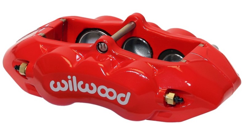 Wilwood 120-11712-RD - Caliper-D8-6 L/H Front Red 1.88/1.38/1.25in Pistons 1.25in Disc