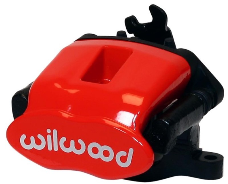 Wilwood 120-10112-RD - Caliper-Combination Parking Brake-L/H-Red 41mm piston .81in Disc