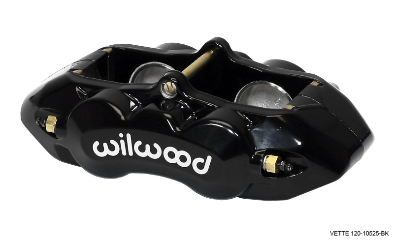 Wilwood 120-10525-BK - Caliper-D8-4 Front Black 1.88in Pistons 1.25 Disc