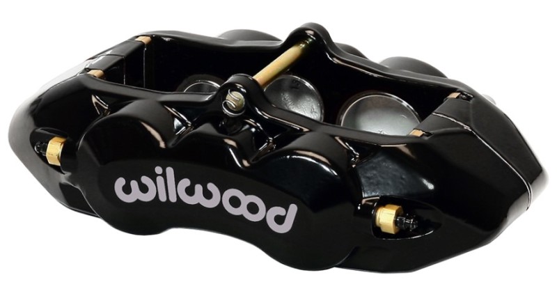 Wilwood 120-11712-BK - Caliper-D8-6 L/H Front Black 1.88/1.38/1.25in Pistons 1.25in Disc