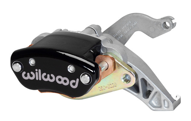 Wilwood 120-12069-BK - Caliper-MC4 Mechanical-R/H - Black w/ Logo 1.19in Piston .81in Disc