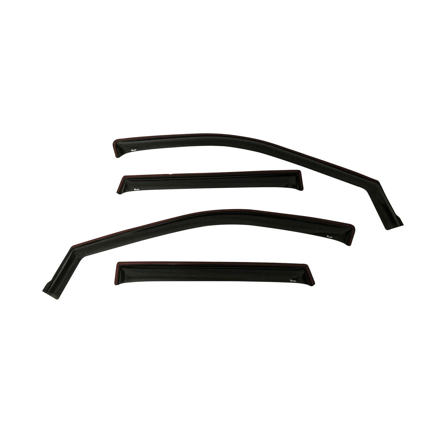 Westin 72-51487 - 2011-2018 Jeep Grand Cherokee Wade In-Channel Wind Deflector 4pc - Smoke Westin 72-51487 - 2011-2018 Jeep Grand Cherokee Wade In-Channel Wind Deflector 4pc - Smoke