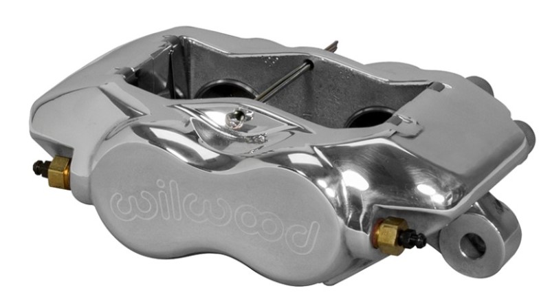 Wilwood 120-13843-P - Caliper-Forged DynaliteI Polished 1.75in Pistons .38in Disc