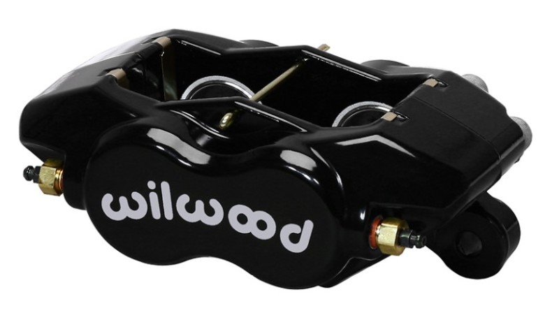 Wilwood 120-14932-BK - Caliper-Forged DynaliteI-Black 1.12in Pistons .81in Disc