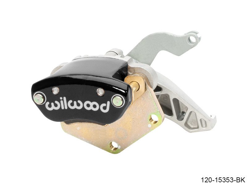 Wilwood 120-15353-BK - Caliper-MC4 Mechanical Parking Brake-R/H - Black 2.00 MT 1.19in Piston .81in Disc