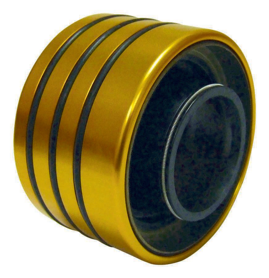 Winters 2842 - Axle Housing Seal - Inner - O-Ring - 2.525 in OD - 1.19 in ID - 1.625 in Thick - Aluminum - Gold Anodized - 2.500 in ID Aluminum Axle Tube - Each