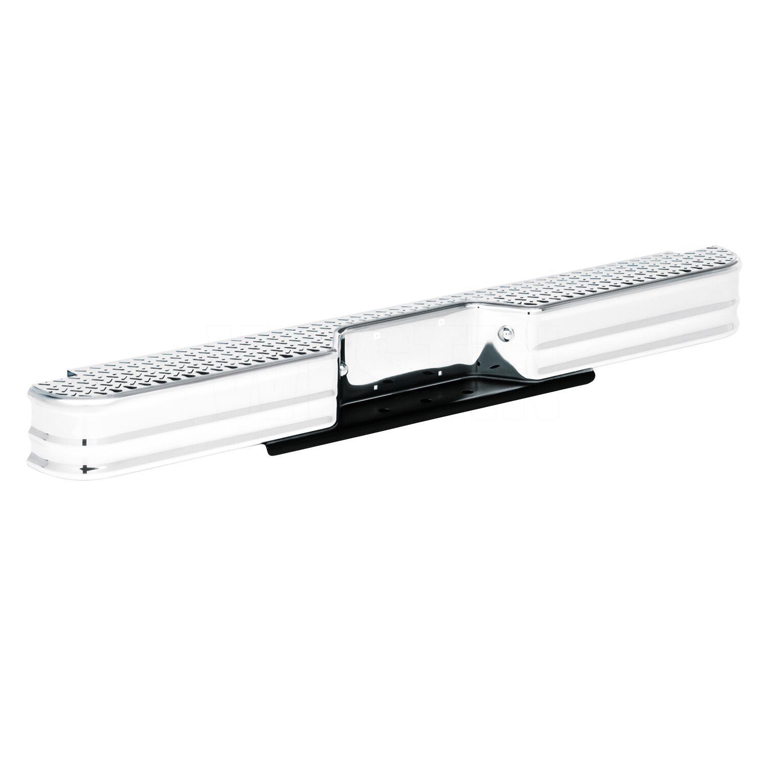 Westin 73000 - /Fey 87-04 Dodge Dakota / 87-92 Jeep Comanche Diamondstep Universal Bumper - Chrome Westin 73000 - /Fey 87-04 Dodge Dakota / 87-92 Jeep Comanche Diamondstep Universal Bumper - Chrome