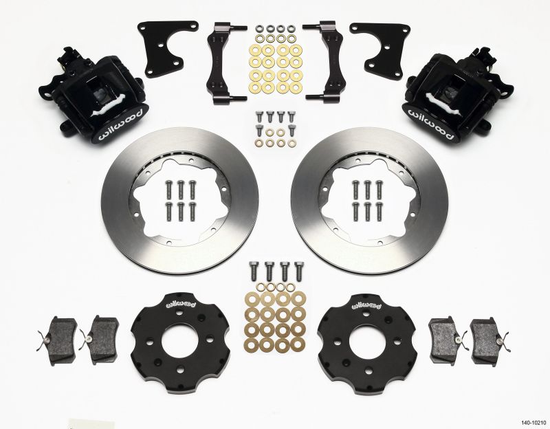 Wilwood 140-10210 - Combination Parking Brake Rear Kit 11.00in Civic / Integra Drum 2.71 Hub Offset