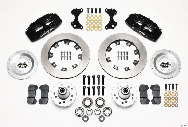 Wilwood 140-10741 - Dynapro 6 Front Hub Kit 12.19in WWE ProSpindle