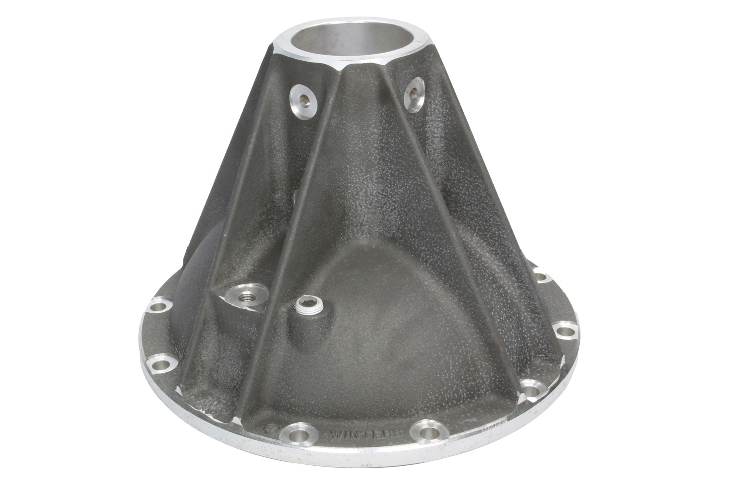 Winters K5016-02 - Side Bell - Closed Axle - Driver Side - 8-Rib - Magnesium - Natural - 10 in Quick Change - Each Winters K5016-02 - Side Bell - Closed Axle - Driver Side - 8-Rib - Magnesium - Natural - 10 in Quick Change - Each
