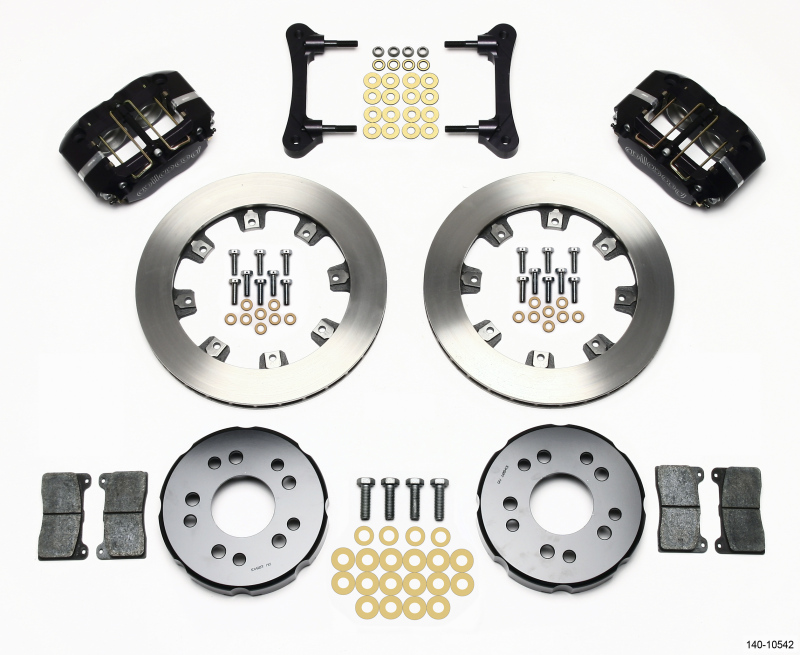 Wilwood 140-10542 - Dynapro Radial Front Drag Kit 11.75in Vented 2005-2014 Mustang
