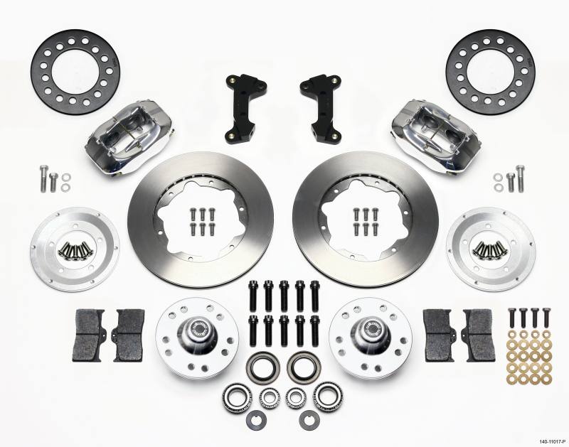 Wilwood 140-11017-P - Forged Dynalite Front Kit 11.00in Polished 74-80 Pinto/Mustang II Disc Spindle only Wilwood 140-11017-P - Forged Dynalite Front Kit 11.00in Polished 74-80 Pinto/Mustang II Disc Spindle only