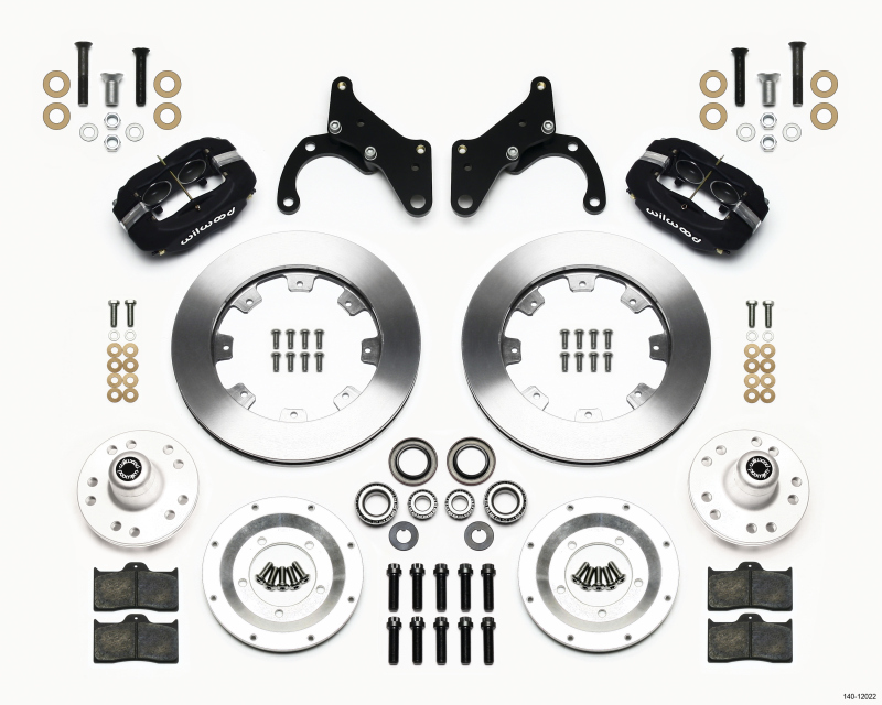 Wilwood 140-12022 - Forged Dynalite Front Kit 12.19in 65-68 Chevy Impala -Drum Spindle Wilwood 140-12022 - Forged Dynalite Front Kit 12.19in 65-68 Chevy Impala -Drum Spindle
