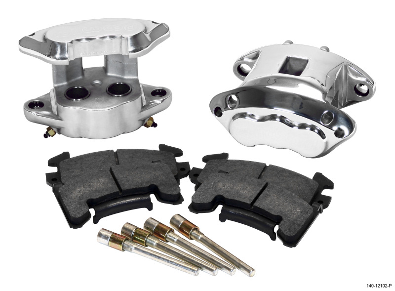 Wilwood 140-12102-P - D154 Rear Caliper Kit -Polished 1.12 / 1.12in Piston 0.81in Rotor Wilwood 140-12102-P - D154 Rear Caliper Kit -Polished 1.12 / 1.12in Piston 0.81in Rotor