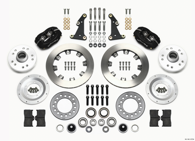 Wilwood 140-12724 - Forged Dynalite Front Kit 11.75in 41-56 Packard
