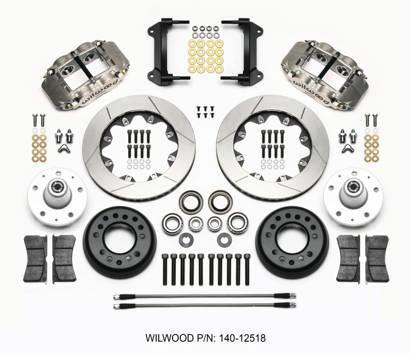 Wilwood 140-12518 - Forged Superlite 4R ST BB Front Kit Road Race 82-92 Camaro//Firebird Wilwood 140-12518 - Forged Superlite 4R ST BB Front Kit Road Race 82-92 Camaro//Firebird