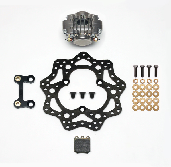 Wilwood 140-12957 - Dynapro Single LW Left Front Kit - Sprint 11.00in Scalloped Steel Rotor Wilwood 140-12957 - Dynapro Single LW Left Front Kit - Sprint 11.00in Scalloped Steel Rotor