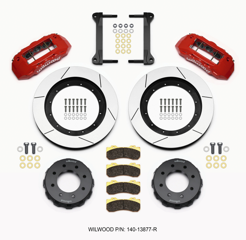 Wilwood 140-13877-R - TX6R Front Kit 16.00in Red 1999-2010 GM H2 Truck/SUV 2500 Wilwood 140-13877-R - TX6R Front Kit 16.00in Red 1999-2010 GM H2 Truck/SUV 2500
