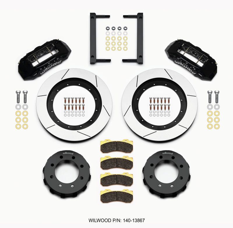 Wilwood 140-13867 - TX6R Front Kit 16.00in Black 2005-2012 Ford F250/F350 4WD Wilwood 140-13867 - TX6R Front Kit 16.00in Black 2005-2012 Ford F250/F350 4WD