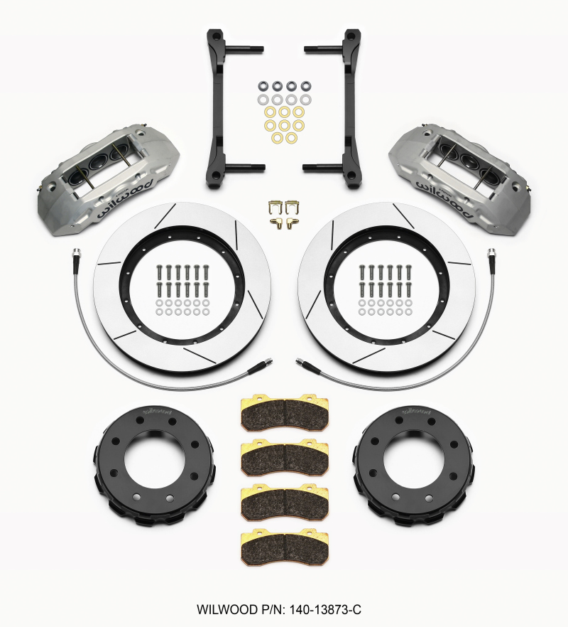Wilwood 140-13873-C - TX6R Front Kit 15.00in Clear Ano 2011-2015 GM Truck/SUV 2500 Wilwood 140-13873-C - TX6R Front Kit 15.00in Clear Ano 2011-2015 GM Truck/SUV 2500