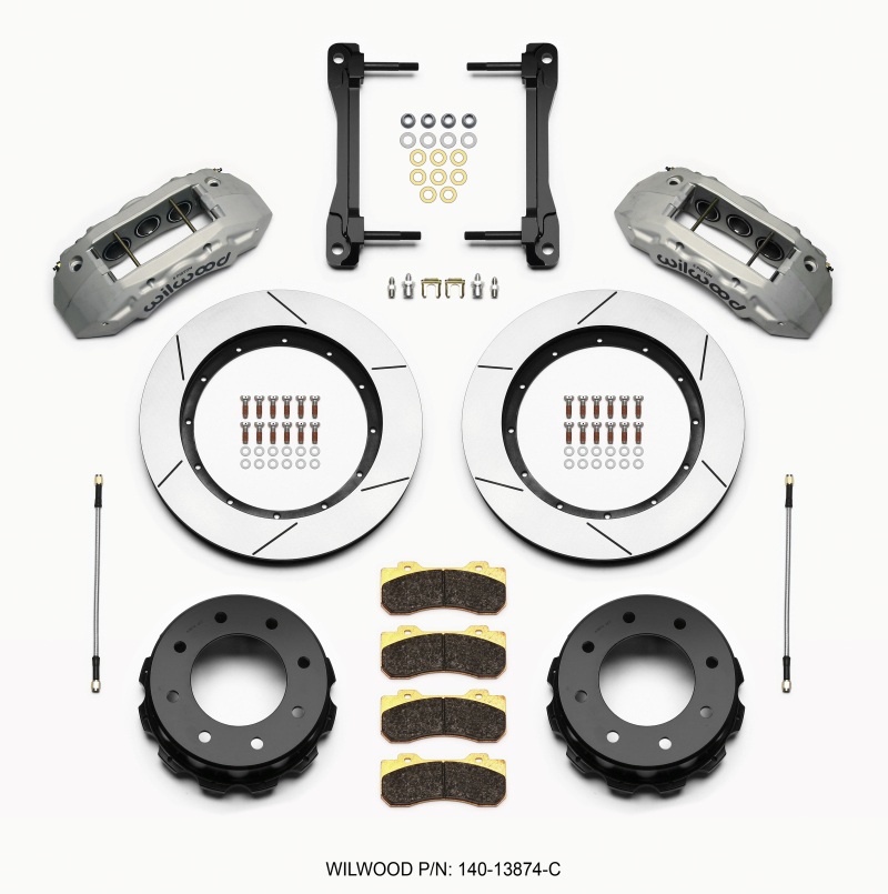 Wilwood 140-13874-C - TX6R Rear Kit 15.50in Clear Ano 2011-2015 GM Truck/SUV 2500 Wilwood 140-13874-C - TX6R Rear Kit 15.50in Clear Ano 2011-2015 GM Truck/SUV 2500