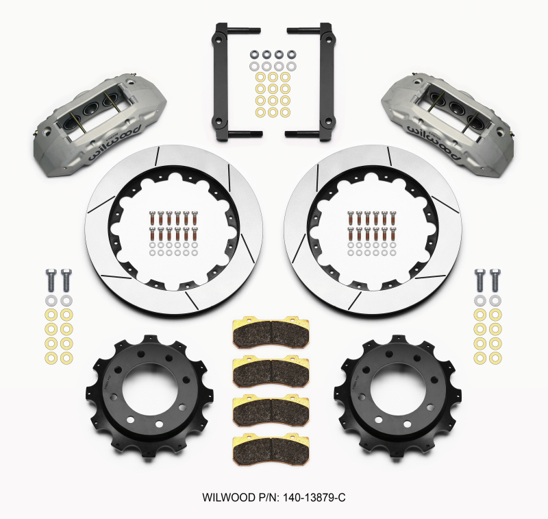 Wilwood 140-13879-C - TX6R Rear Kit 16.00in Clear Ano 1999-2010 GM Trk 2500 HD 4.84 Cntr Wilwood 140-13879-C - TX6R Rear Kit 16.00in Clear Ano 1999-2010 GM Trk 2500 HD 4.84 Cntr