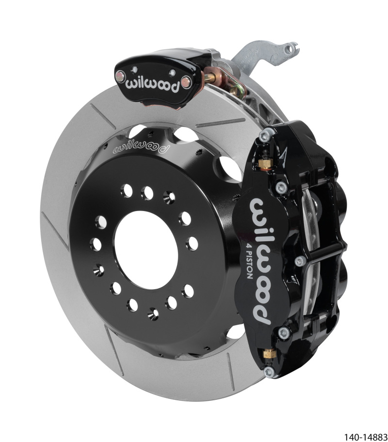 Wilwood 140-14883 - Narrow Superlite 4R-MC4 Black Rear Kit 12.88in Slotted Rotor 88-96 Chevy Corvette C4 Wilwood 140-14883 - Narrow Superlite 4R-MC4 Black Rear Kit 12.88in Slotted Rotor 88-96 Chevy Corvette C4