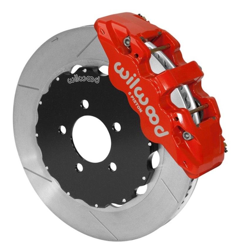 Wilwood 140-14682-R - AERO6 Front Big Brake Kit 14.00in Red 03-11 Crown Victoria Wilwood 140-14682-R - AERO6 Front Big Brake Kit 14.00in Red 03-11 Crown Victoria