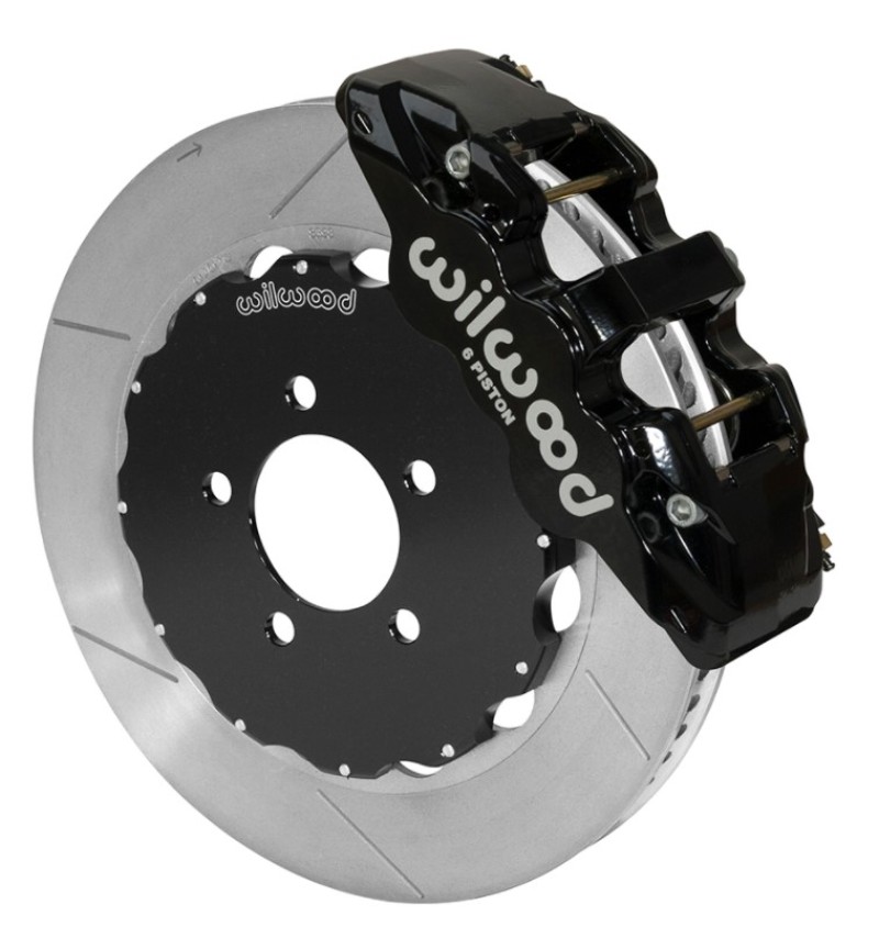 Wilwood 140-14682 - AERO6 Front Big Brake Kit 14.00in Black 03-11 Crown Victoria Wilwood 140-14682 - AERO6 Front Big Brake Kit 14.00in Black 03-11 Crown Victoria
