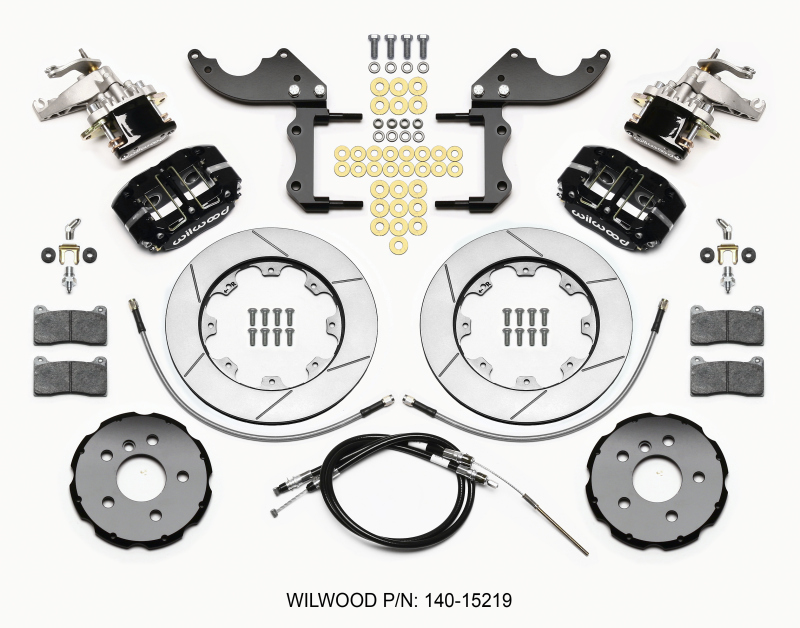 Wilwood 140-15219 - Dynapro Radial4 / MC4 Rear Kit 12.19 2014-2015 Mini Cooper w/Lines & Cables Wilwood 140-15219 - Dynapro Radial4 / MC4 Rear Kit 12.19 2014-2015 Mini Cooper w/Lines & Cables