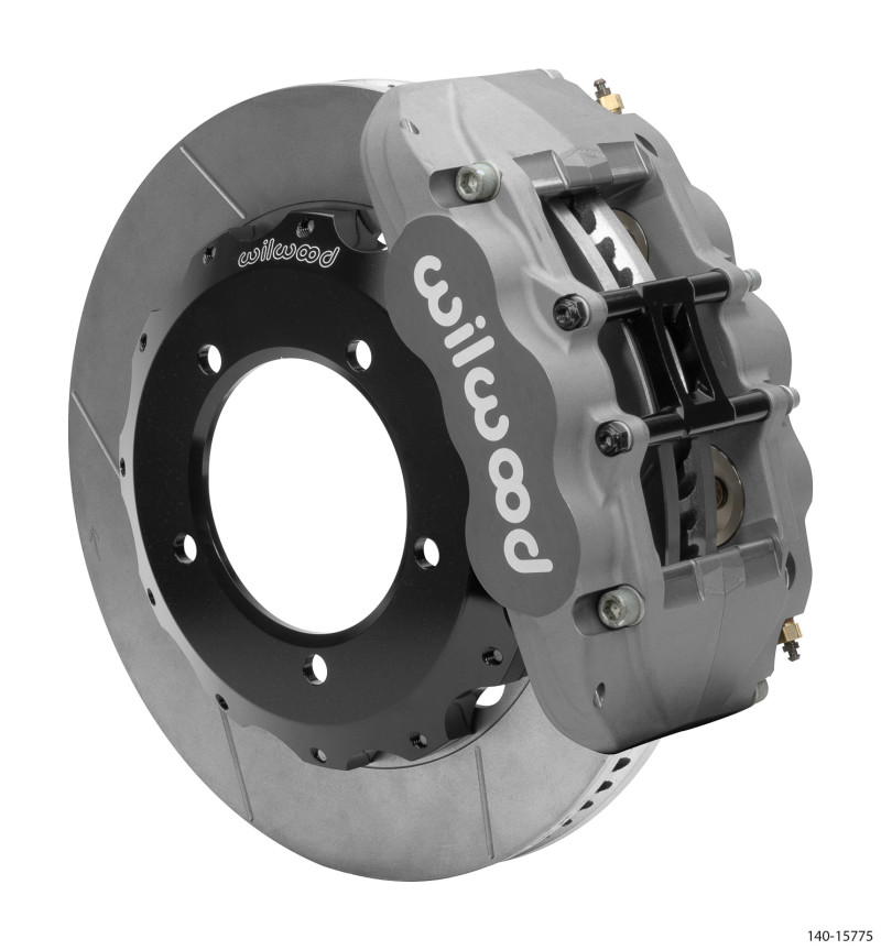 Wilwood 140-15775 - GN6R Big Brake Truck Front Brake Kit - 13.28in Rotor Diameter Type III Anodized Caliper