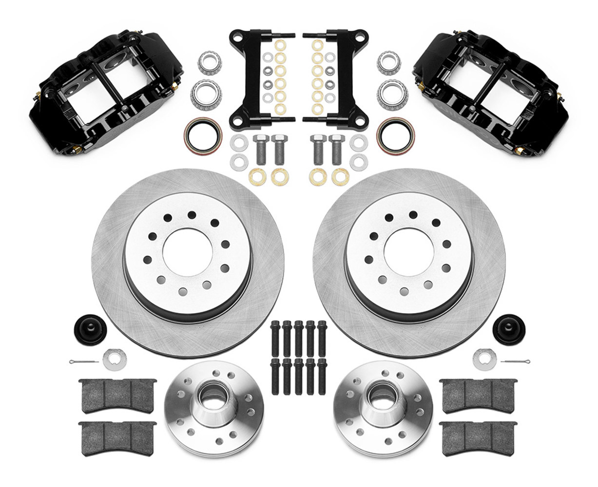 Wilwood 140-15948 - Forged Narrow Superlite 6R Front Big Brake Kit 12.19in Rotors 88-98 C1500 - Black