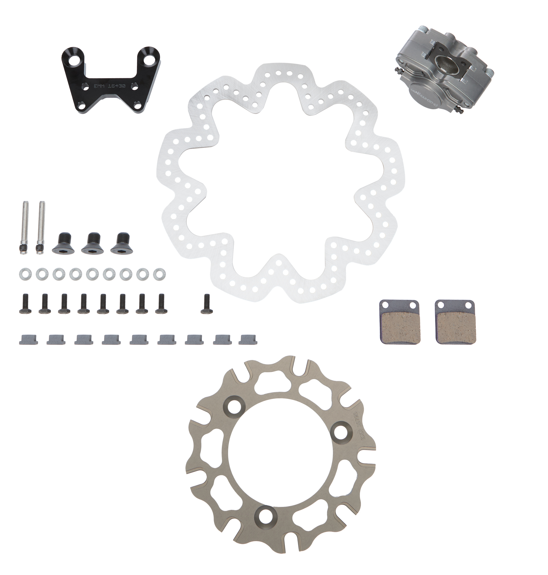 Wilwood 140-16431 - Left Front Sprint Kit GP200 3.25 MT