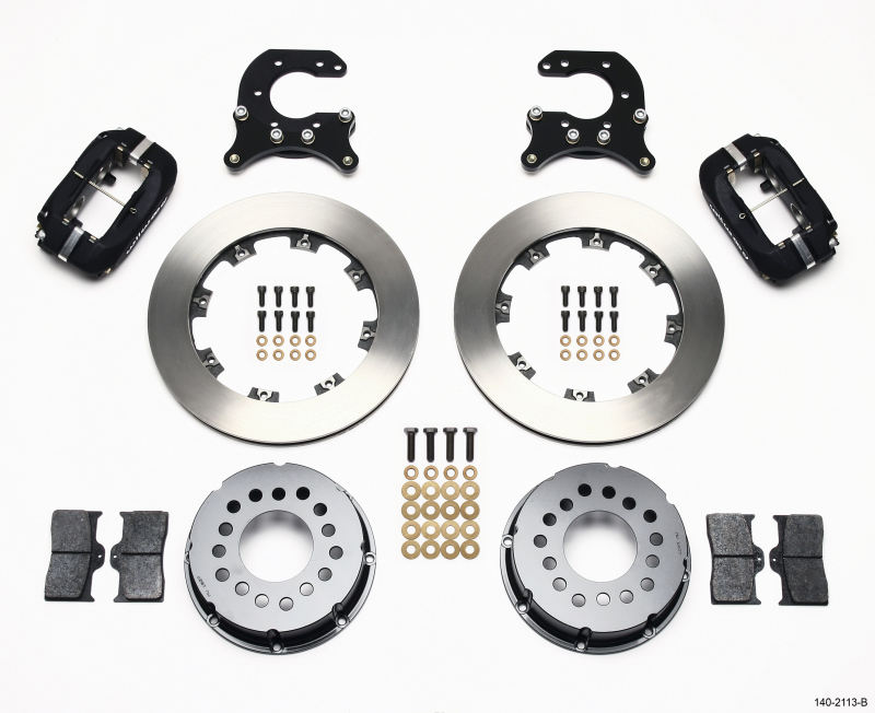 Wilwood 140-2113-B - Forged Dynalite P/S Rear Kit Small Ford 2.66in Offset Wilwood 140-2113-B - Forged Dynalite P/S Rear Kit Small Ford 2.66in Offset