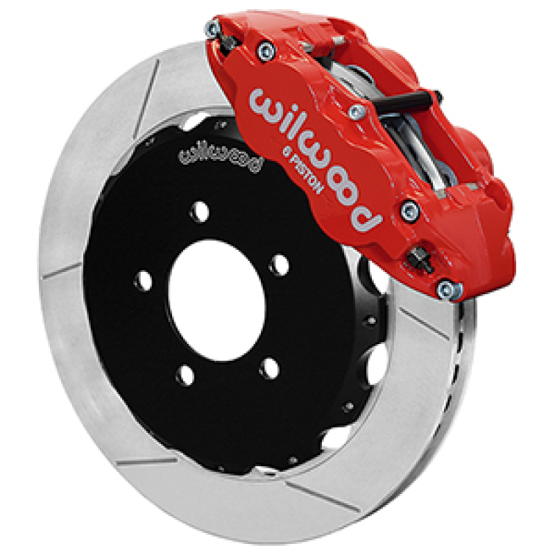 Wilwood 140-16847-R - 2013+ Honda Civic OEM 57mm Forged Narrow Superlite 6R Big Brake Front Brake Kit - Red Wilwood 140-16847-R - 2013+ Honda Civic OEM 57mm Forged Narrow Superlite 6R Big Brake Front Brake Kit - Red