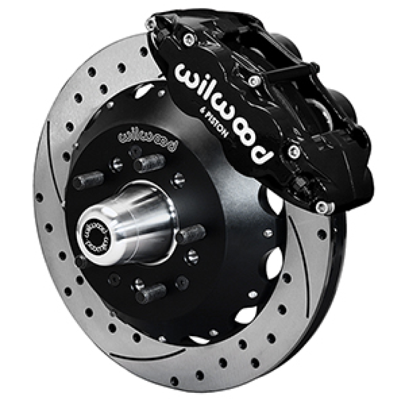 Wilwood 140-16908-D - 55-57 Chevy Bel Air Superlite 6R Kit, 5 x 4.50in/4.75in Hub - 12.88in D&S Rotor Wilwood 140-16908-D - 55-57 Chevy Bel Air Superlite 6R Kit, 5 x 4.50in/4.75in Hub - 12.88in D&S Rotor