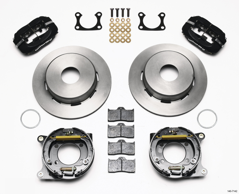 Wilwood 140-7142 - Forged Dynalite P/S Park Brake Kit Big Ford 2.36in Offset Currie Blank Wilwood 140-7142 - Forged Dynalite P/S Park Brake Kit Big Ford 2.36in Offset Currie Blank