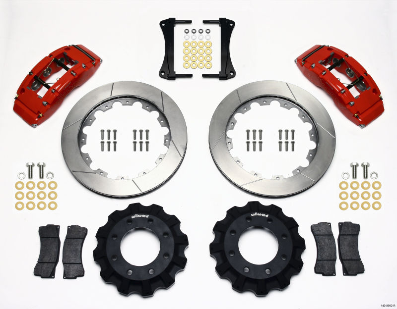 Wilwood 140-8992-R - TC6R Front Kit 16.00in Red 1999-2014 GM Truck/SUV 1500 Wilwood 140-8992-R - TC6R Front Kit 16.00in Red 1999-2014 GM Truck/SUV 1500
