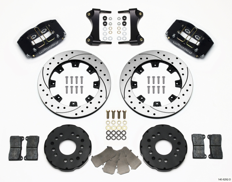 Wilwood 140-8292-D - Dynapro Radial Front Kit 12.19in Drilled 95-99 Mitsubishi Eclipse (*Line Kit Needed*) Wilwood 140-8292-D - Dynapro Radial Front Kit 12.19in Drilled 95-99 Mitsubishi Eclipse (*Line Kit Needed*)