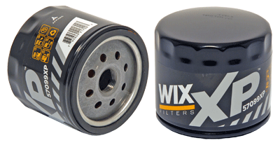 Wix 57099XP - Oil Filter - Canister - Screw-On - 3.306 in Tall - 13/16-16 in Thread - Steel - Black Paint - Various Applications - Each
