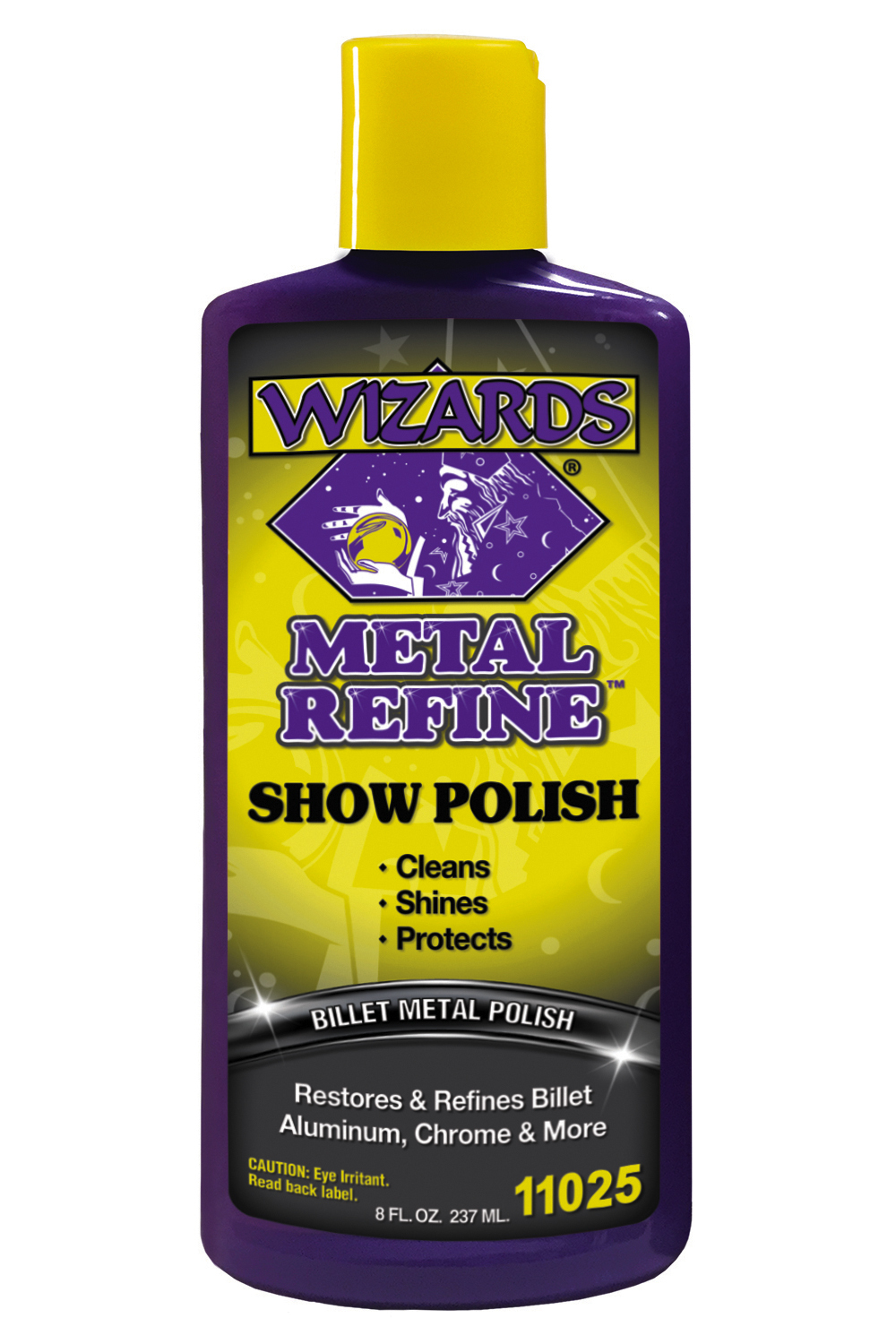 Wizard Products 11025 - Metal Polish - Metal Refine - 8 oz Squeeze Bottle - Each
