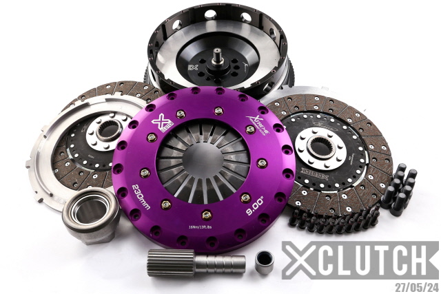 XCLUTCH XKBM23594-2G - 11-13 BMW 335is Base 3.0L 9in Twin Solid Organic Clutch Kit (6 Bolt/PB in Input Shaft) XCLUTCH XKBM23594-2G - 11-13 BMW 335is Base 3.0L 9in Twin Solid Organic Clutch Kit (6 Bolt/PB in Input Shaft)