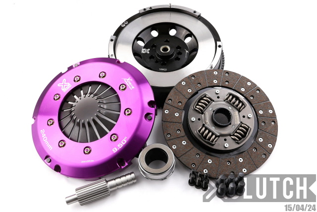 XCLUTCH XKBM24566-1A - 2011 BMW 1 Series M Base 3.0L Stage 1 Sprung Organic Clutch Kit (6 Bolt/PB in Flywheel)