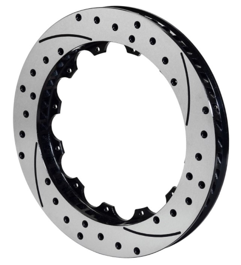 Wilwood 160-8956-BK - Rotor-GT60 SPC-37-LH-Drill-Blk 16.00 x 1.38 - 12 on 10.75in