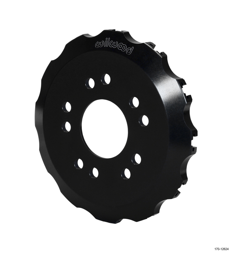 Wilwood 170-12624 - Hat-Dynamic BB Front .865in Offset 5 x 4.50 - 12 on 8.75in