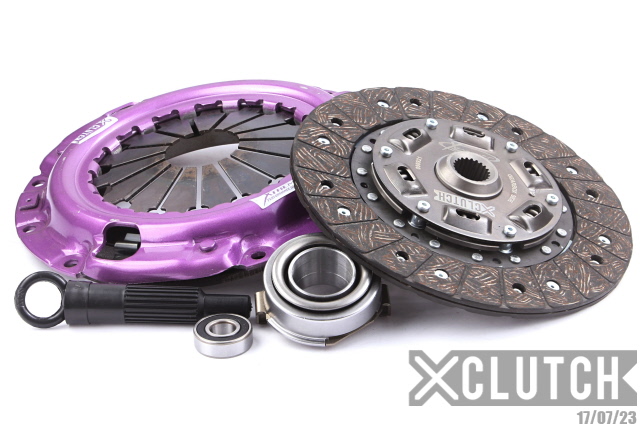 XCLUTCH XKFD23003-1A - 88-89 Mazda 323 GTX 1.6L Stage 1 Sprung Organic Clutch Kit XCLUTCH XKFD23003-1A - 88-89 Mazda 323 GTX 1.6L Stage 1 Sprung Organic Clutch Kit