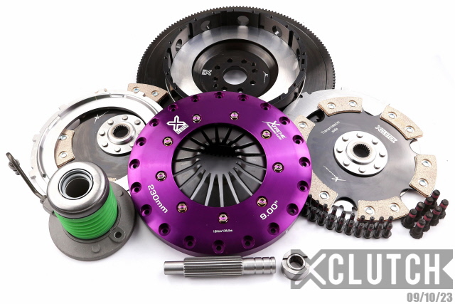 XCLUTCH XKFD23655-2E - 11-14 Ford Mustang GT 5.0L 9in Twin Solid Ceramic Clutch Kit XCLUTCH XKFD23655-2E - 11-14 Ford Mustang GT 5.0L 9in Twin Solid Ceramic Clutch Kit