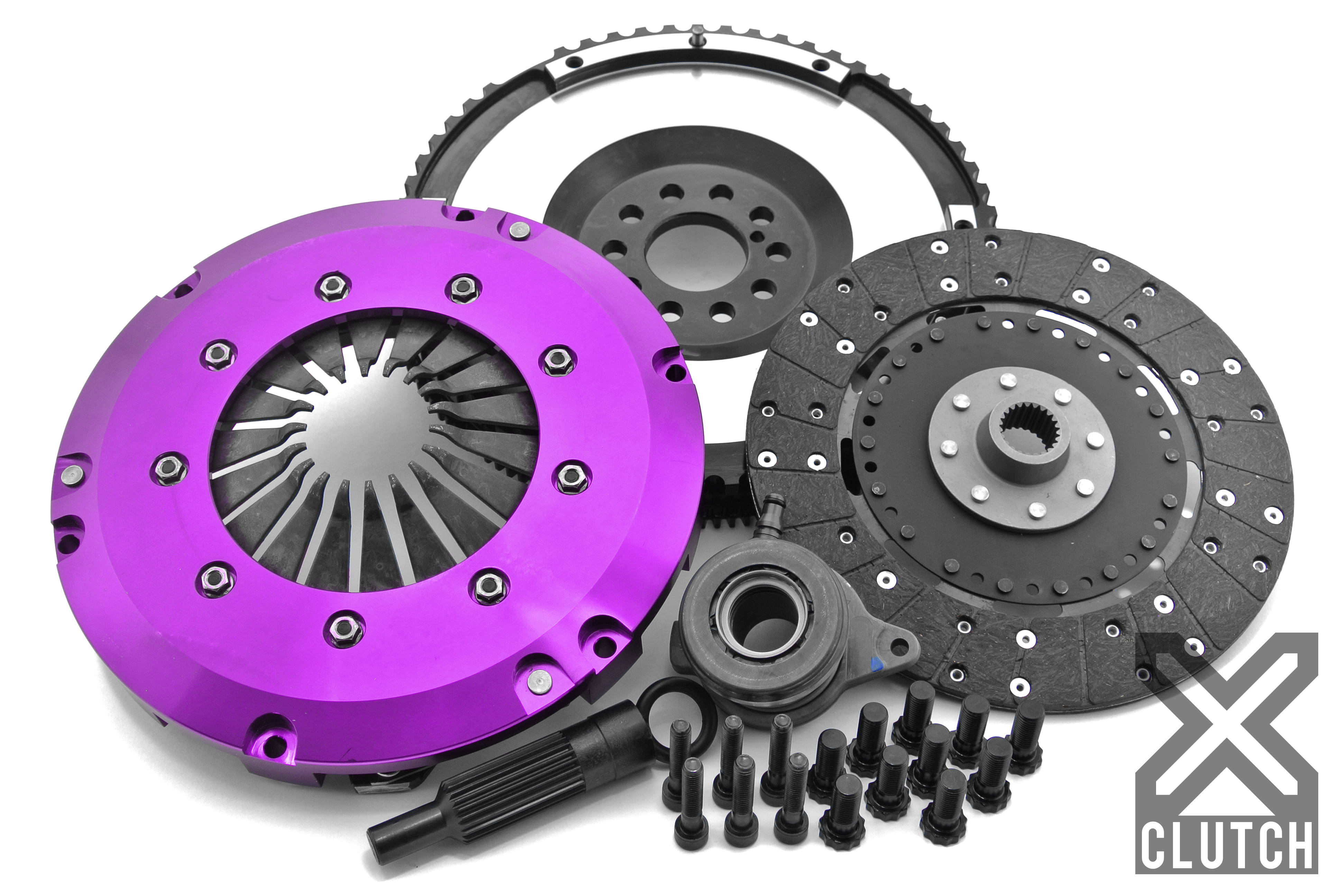 XCLUTCH XKFD24637-1G - 05-07 Volvo S40 T5 2.5L Stage 1 Solid Organic Clutch Kit