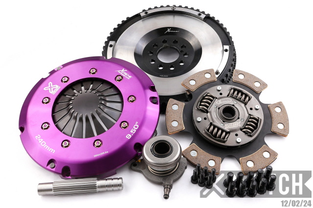 XCLUTCH XKFD24638-1R - 04-07 Volvo V70 R 2.5L Stage 2R Extra HD Sprung Ceramic Clutch Kit